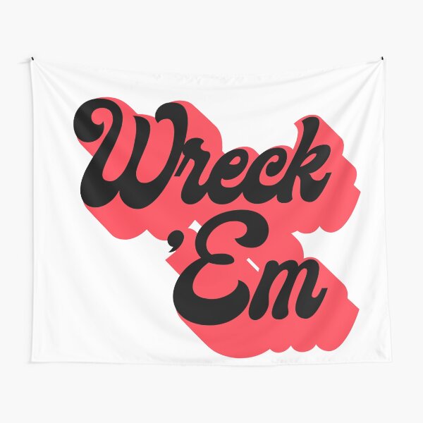 Wreck Em Tapestry