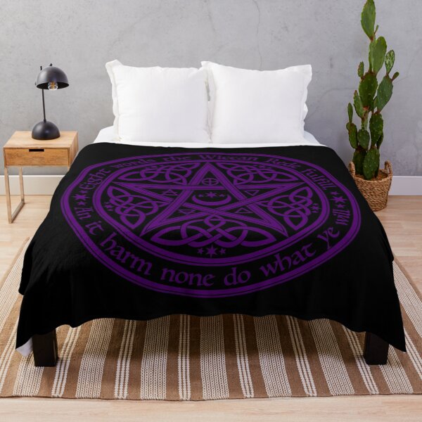 Celtic Pentacle Throw Blanket