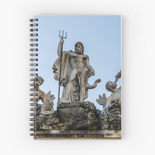 Item preview, Rome - Fountain of Neptune  designed and sold by AM FineArtPrints.