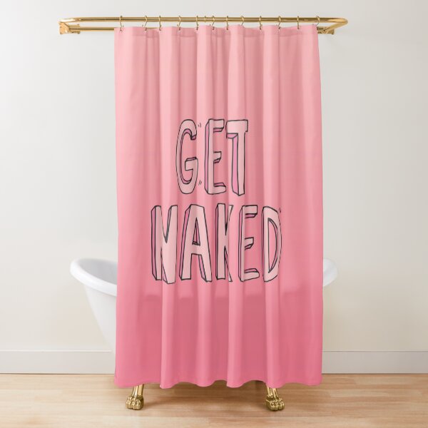 Get Naked Shower Curtain