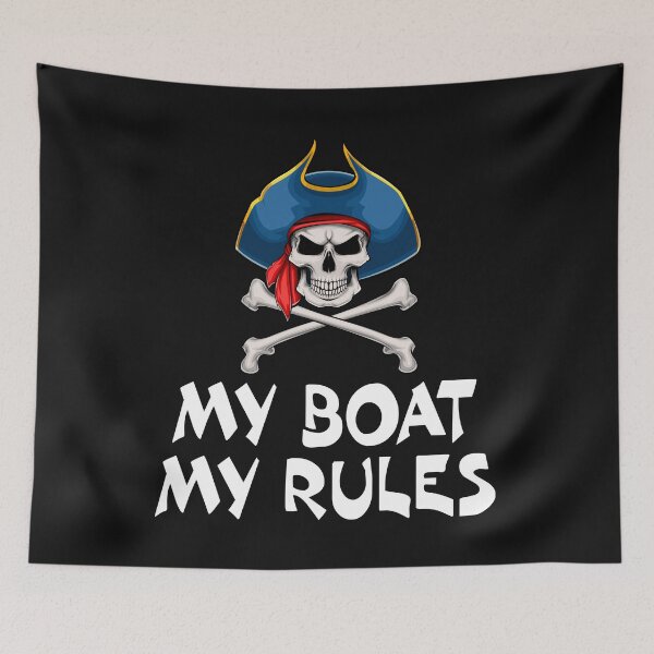 Item preview, My Boat My Rules Funny Bow Arrow Sport Hunter designed and sold by Bendthetrend.
