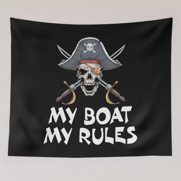 Item preview, My Boat My Rules Funny Bow Arrow Sport Hunter designed and sold by Bendthetrend.