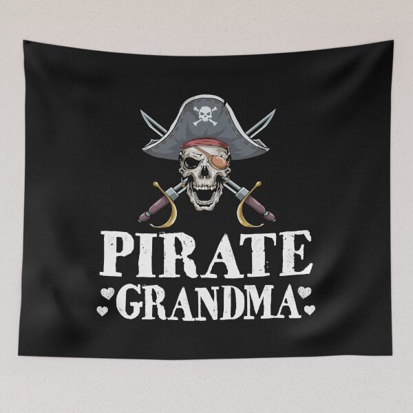 Item preview, Pirate Grandma Funny Bow Arrow Sport Hunter designed and sold by Bendthetrend.