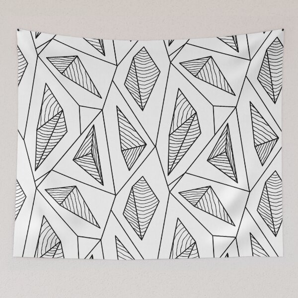 Item preview, Climbing Volume Pattern (Black). designed and sold by Designwith8.