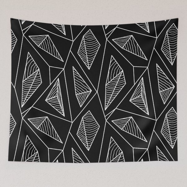Item preview, Climbing Volume Pattern (White)  designed and sold by Designwith8.