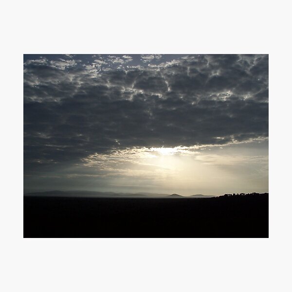 Item preview, Stormy African Sky - Tanzania designed and sold by Nina Brandin.