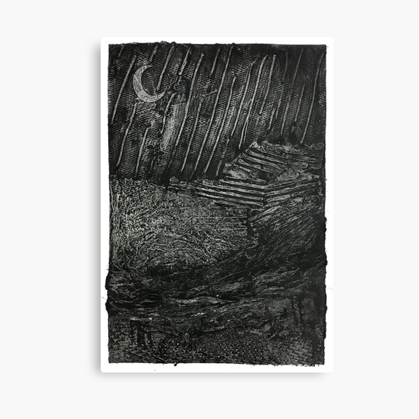 It Can't Rain All The Time (Intaglio) Canvas Print