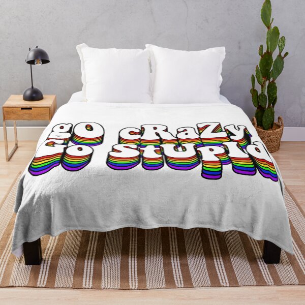 Item preview, go crazy go stupid designed and sold by Leila Sayan.