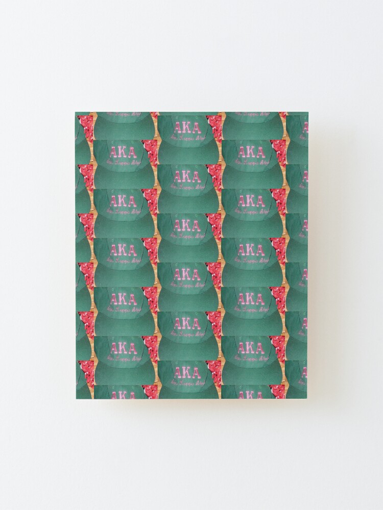 Alternate view of AKA Collection Mounted Print
