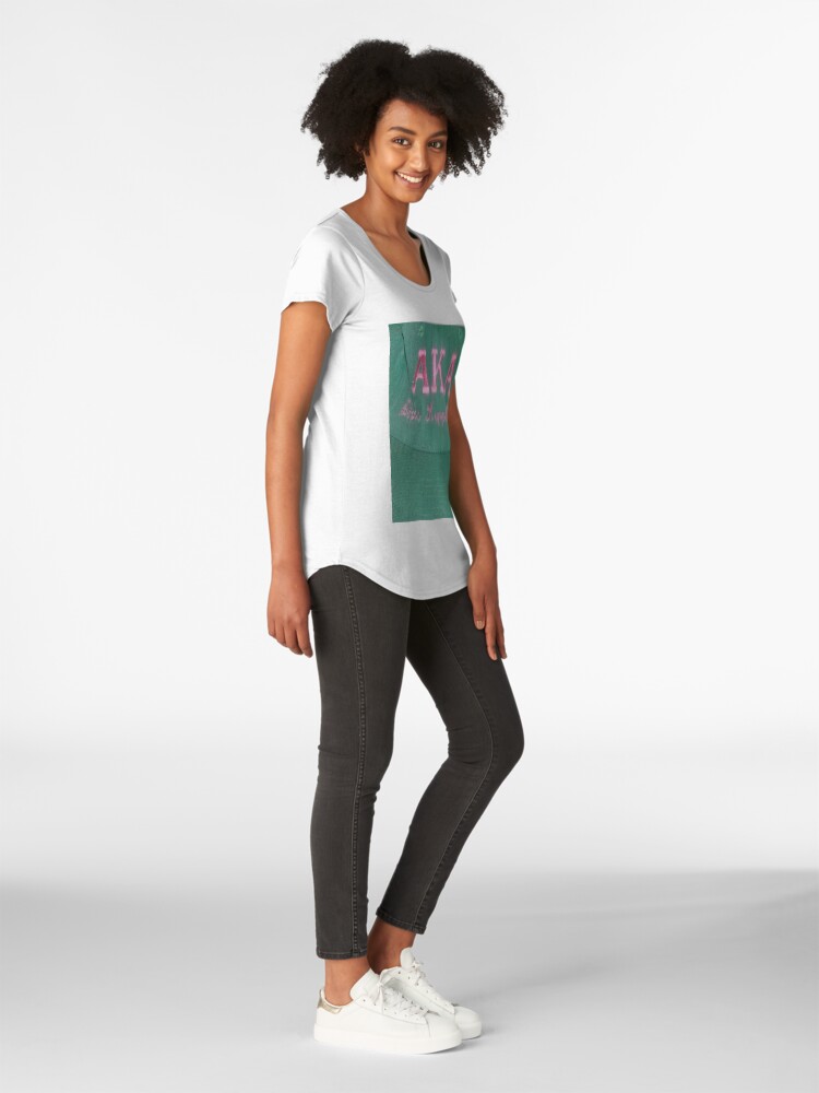 Alternate view of AKA Collection Premium Scoop T-Shirt