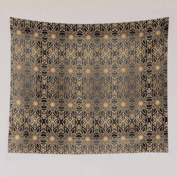 Item preview, GOLDEN ORNAMENT FLOWER VINTAGE designed and sold by edleon.