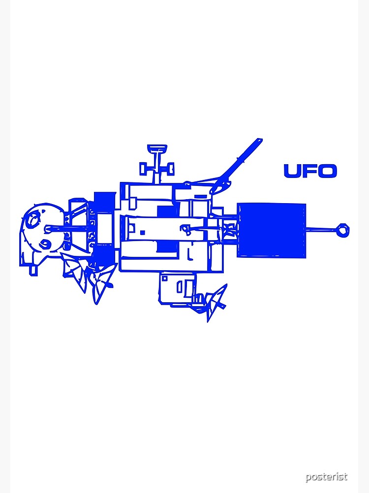 UFO Postcard Gerry Anderson 