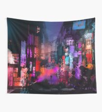 Unleashed at Night Tapestry
