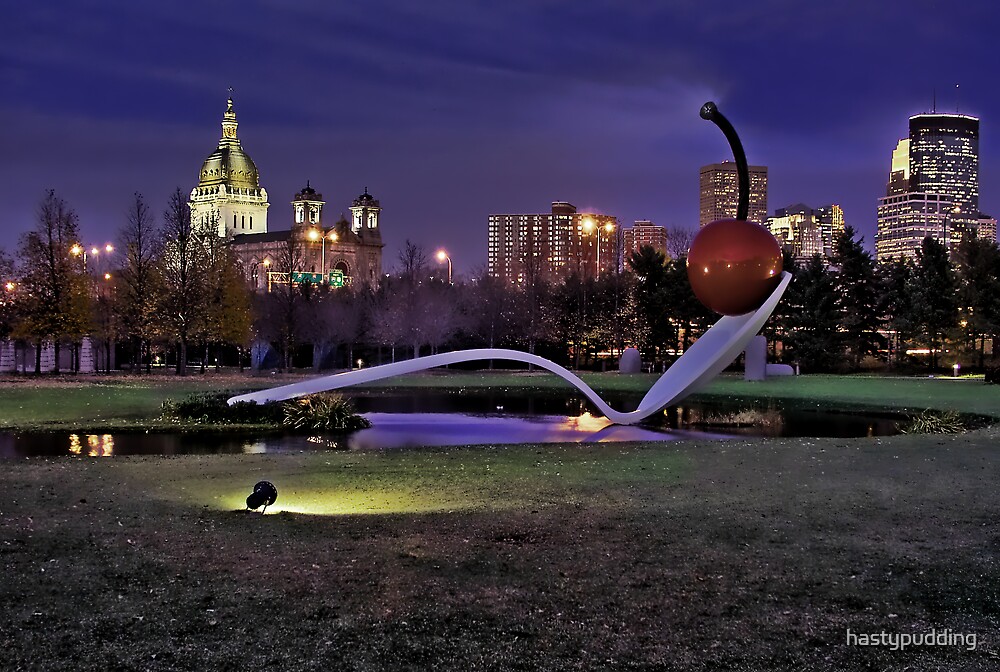 "Minneapolis Sculpture GardenMinneapolis, Mn" by hastypudding Redbubble