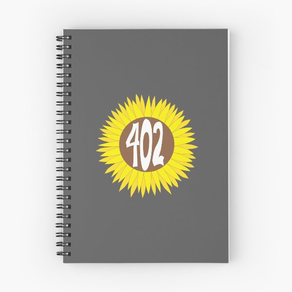 Item preview, Hand Drawn Nebraska Sunflower 402 Area Code designed and sold by itsrturn.
