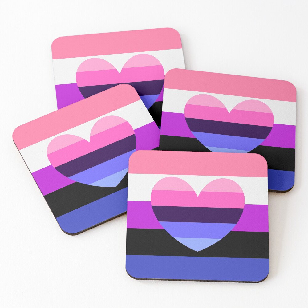Artikel-Vorschau von Untersetzer (4er Set), designt und verkauft von Simplipride.