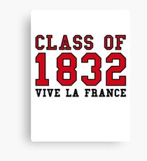 Lienzo Clase de 1832