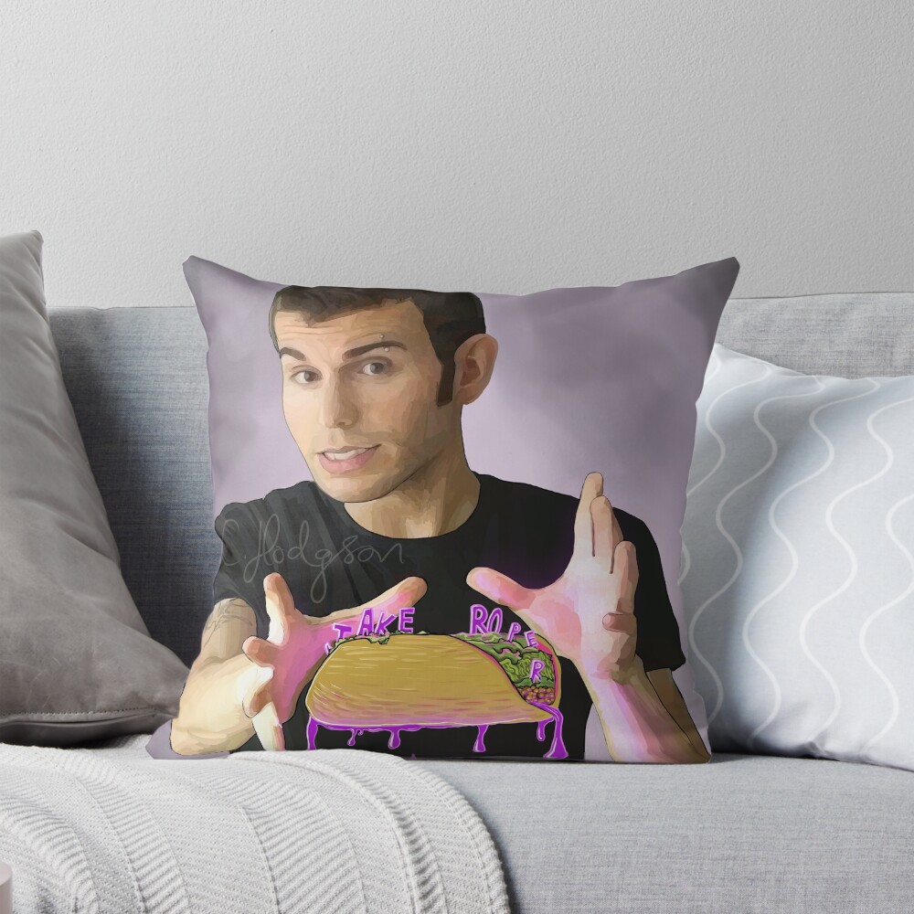 Item preview, Throw Pillow designed and sold by Keezura.
