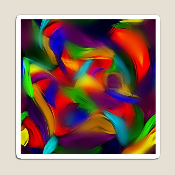 Rainbow Dapple Magnet