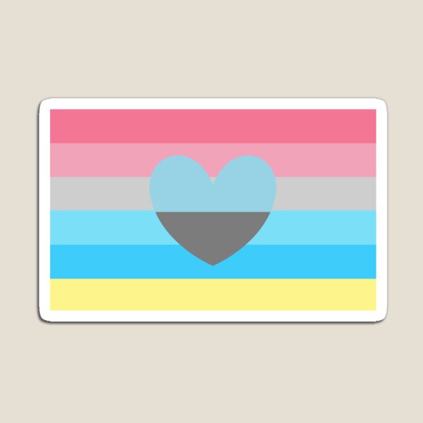 Artikelvorschau, genderflux flag with autosexual heart entworfen und verkauft von Simplipride.