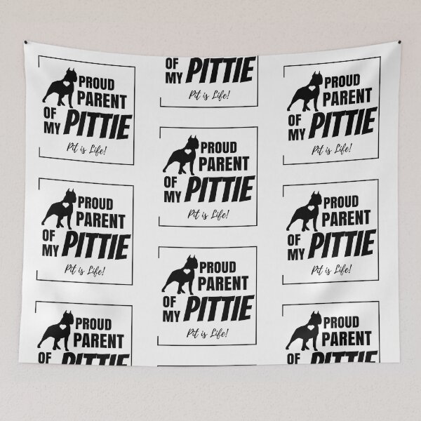 Item preview, Proud Parent of My Pittie, Pit Is Life! designed and sold by SerenaBliss.