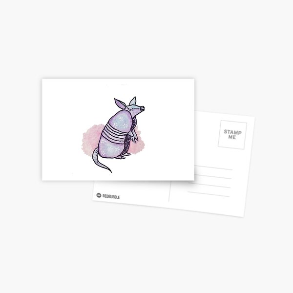 Armadillo Beauty Postcard