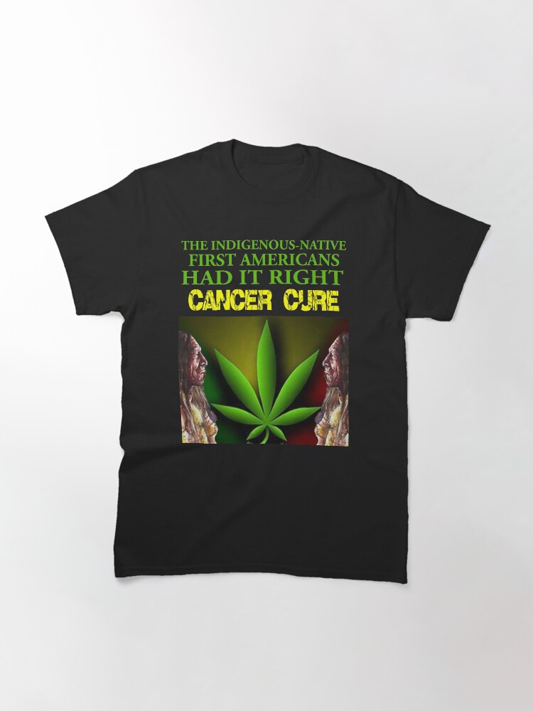 Alternate view of Cancer Cure T-Shirt Design Classic T-Shirt