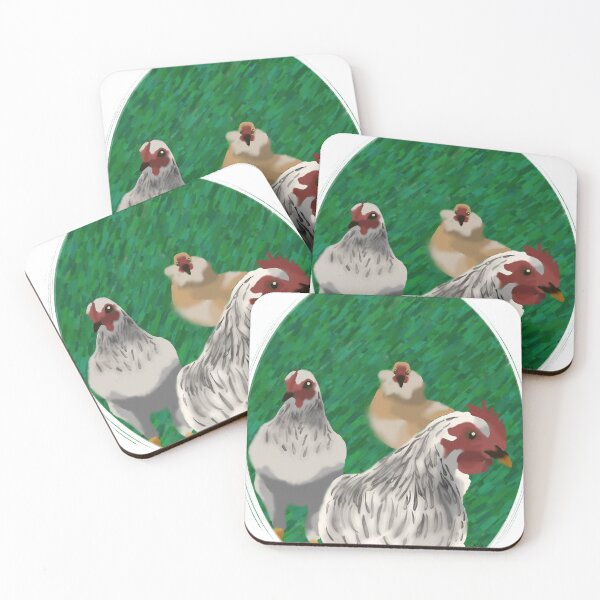 Item preview, Gossiping Hens designed and sold by SLHinton.
