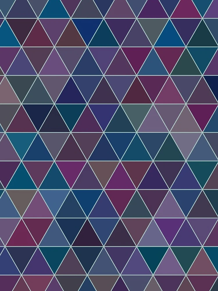 Thumbnail 5 of 5, iPhone Case, Triangle Pattern designed and sold by AbstractCreatur.