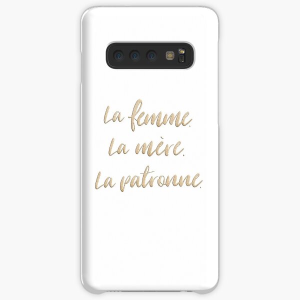La femme. La mère. La patronne. Samsung Galaxy Snap Case