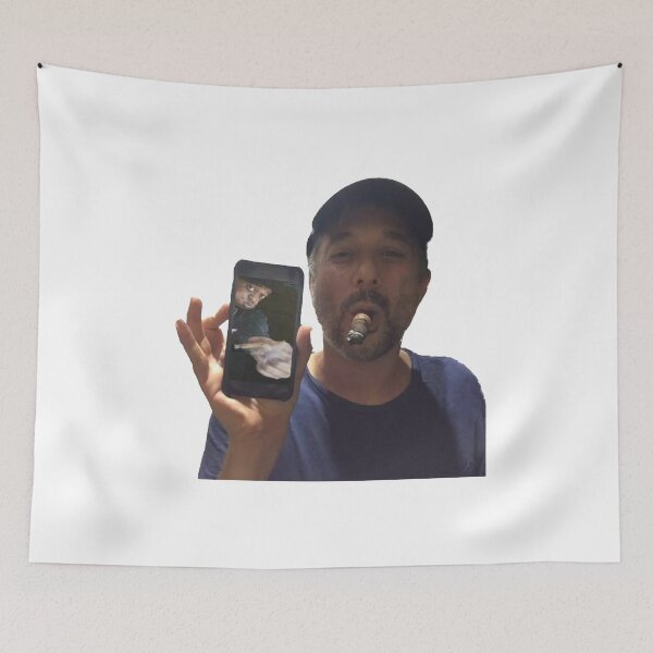 Item preview, Harmony Korine With The Blunt Man designed and sold by CinemaBastards.