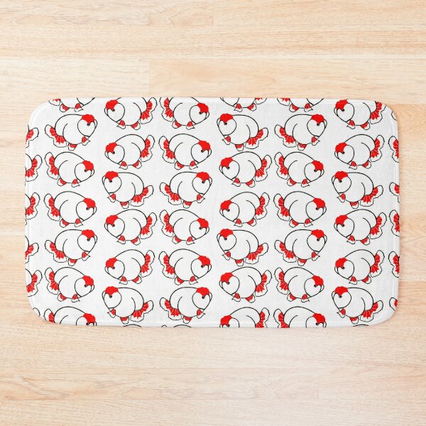 Item preview, Ranchu red cap red tail goldfish designed and sold by Nosnah.