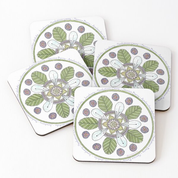 Item preview, Amelanchier alnifoila - Saskatoonberry - Juneberry - Serviceberry designed and sold by Stacy McDonough.