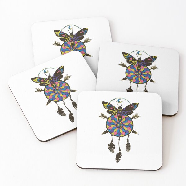 Item preview, Colorful Moth Dreamcatcher Butterfly Dream Catcher designed and sold by perfectpresents.