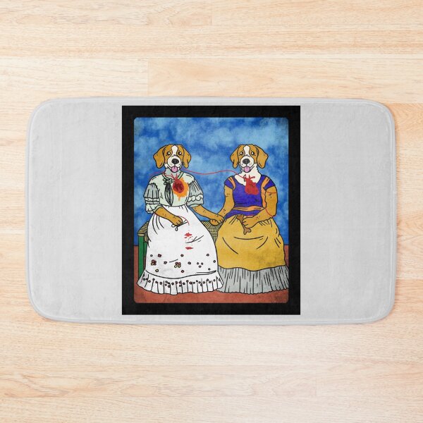 Item preview, The Two Fridas Dog designed and sold by Artsthetic Collection.