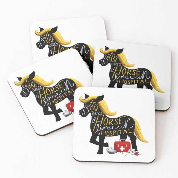 Item preview, Horse in a Hospital designed and sold by Olivia Ossege.