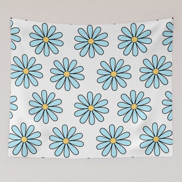 Item preview, Blue Daisies designed and sold by passionatelyem.