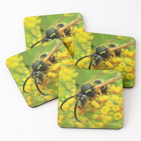 Item preview, Wasp on the fennel - version 1 designed and sold by missmoneypenny.