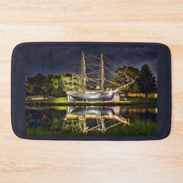 Item preview, 'Amity at Night' - Brig Amity, Albany  designed and sold by GanEden.