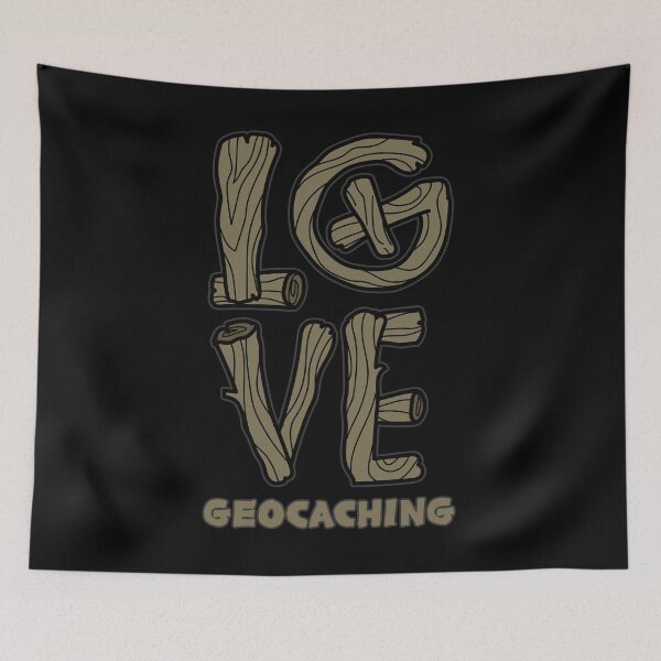 Item preview, LOVE GEOCACHING GEOCACHING designed and sold by Moonpie90.