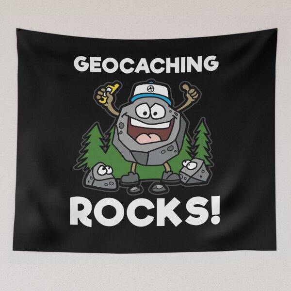 Item preview, GEOCACHING ROCKS GEOCACHING designed and sold by Moonpie90.