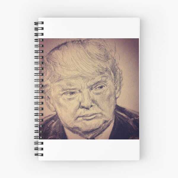 Artikelvorschau, Präsident Donald Trump 2016 entworfen und verkauft von Portraits by Billy Jackson.