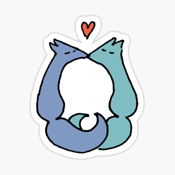 Artikel-Vorschau von Der Kuss, designt und verkauft von Foxes-in-Love.