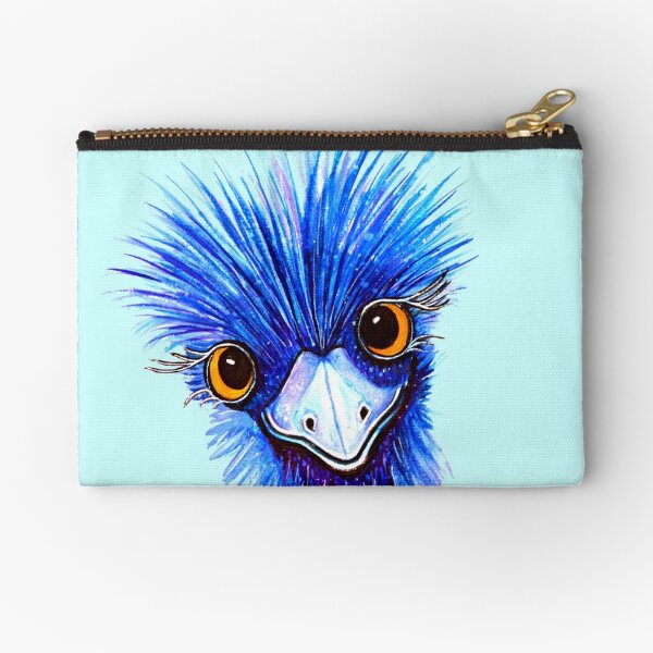 QUIRKY EMU Zipper Pouch