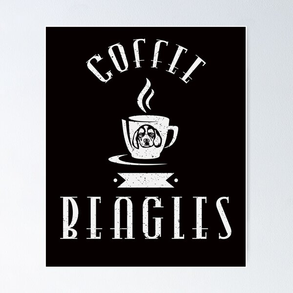 Item preview, Coffee and beagle designed and sold by torlei565.