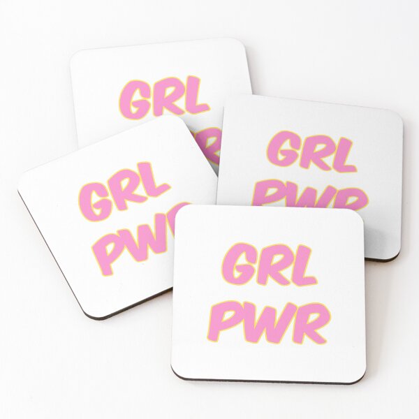 Item preview, grl pwr - pink and yellow designed and sold by synthesizer.