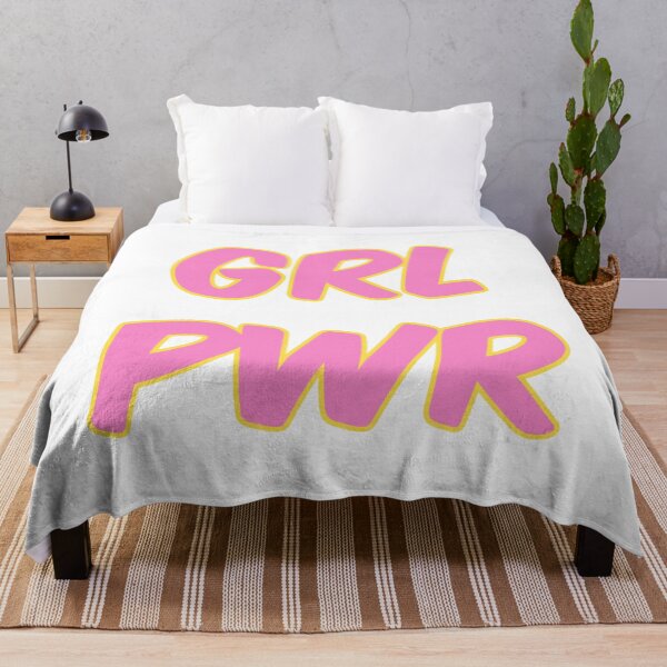 Item preview, grl pwr - pink and yellow designed and sold by synthesizer.