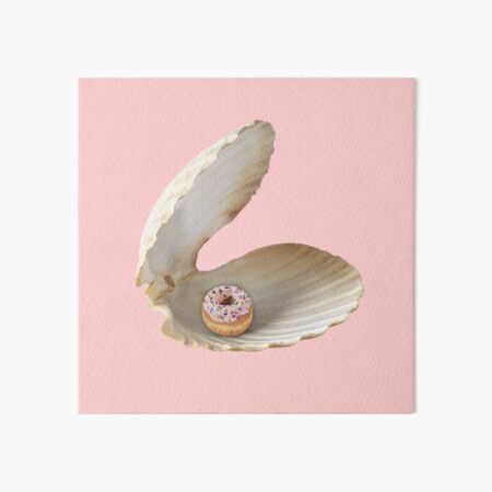 Donut Shell Art Board Print