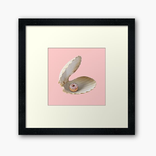 Donut Shell Framed Art Print