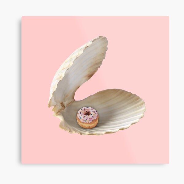 Donut Shell Metal Print